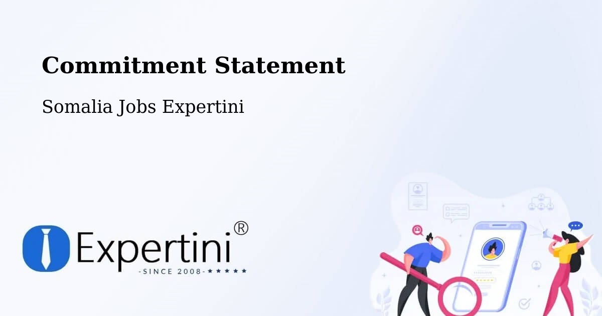 Corporate Commitment – Mahaddayweyne - Somalia Jobs Expertini